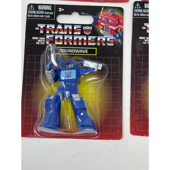 New Hasbro Transformers 4 Miniature Bumblebee Starscream Soundwave & Megatron - Picture 4 of 9